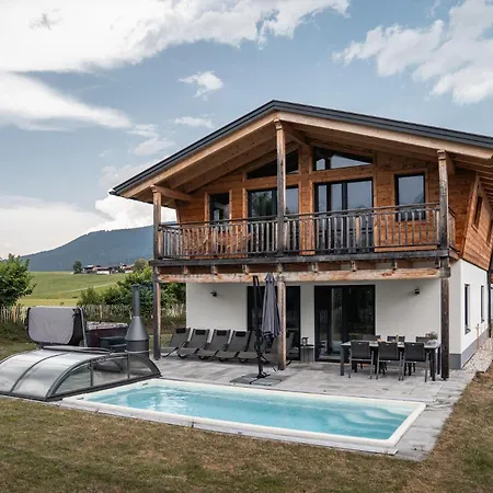 Bergherzerl Im Chiemgau Mit Sommerpool, Whirlpool, Sauna Und Eingezäuntem Garten Chalet Inzell