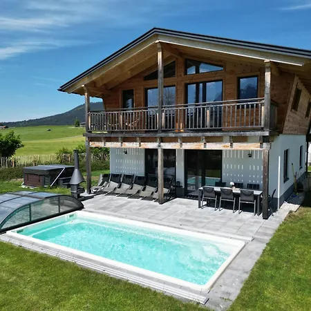 Bergherzerl Im Chiemgau Mit Sommerpool, Whirlpool, Sauna Und Eingezäuntem Garten * Inzell